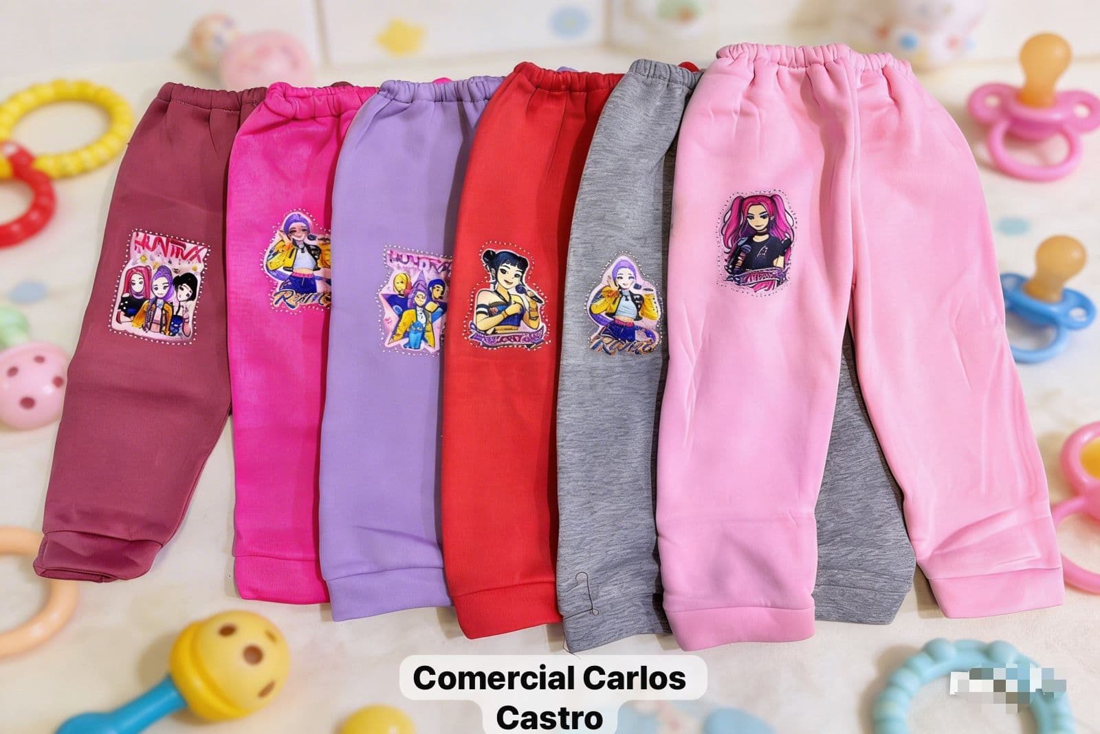 Pantalon BB frizado nena